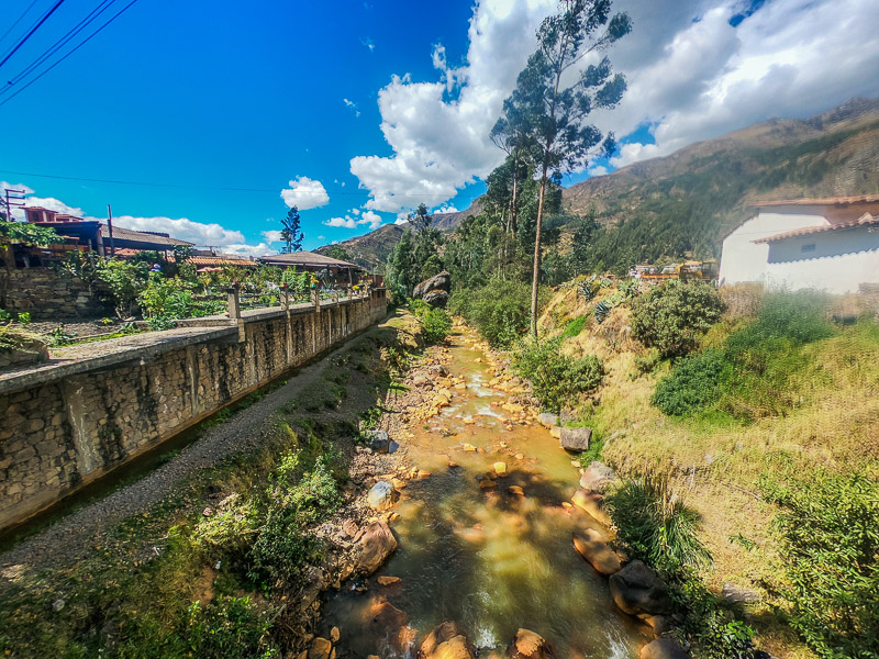 River at Chavin de Huantar