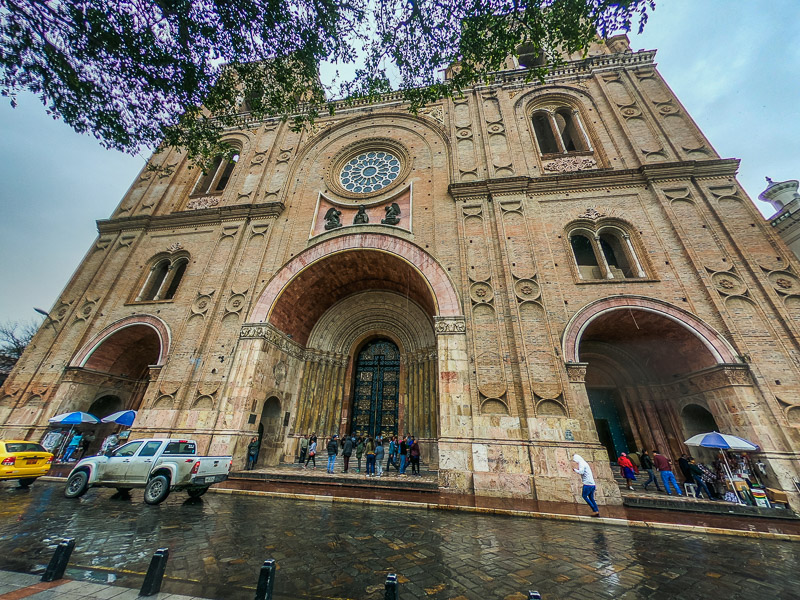 Main entrance to the newest Cathedral in Cuancaa