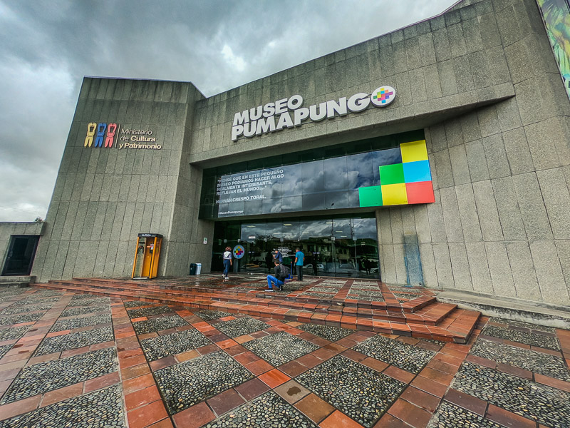 The museum located next to Inca ruins