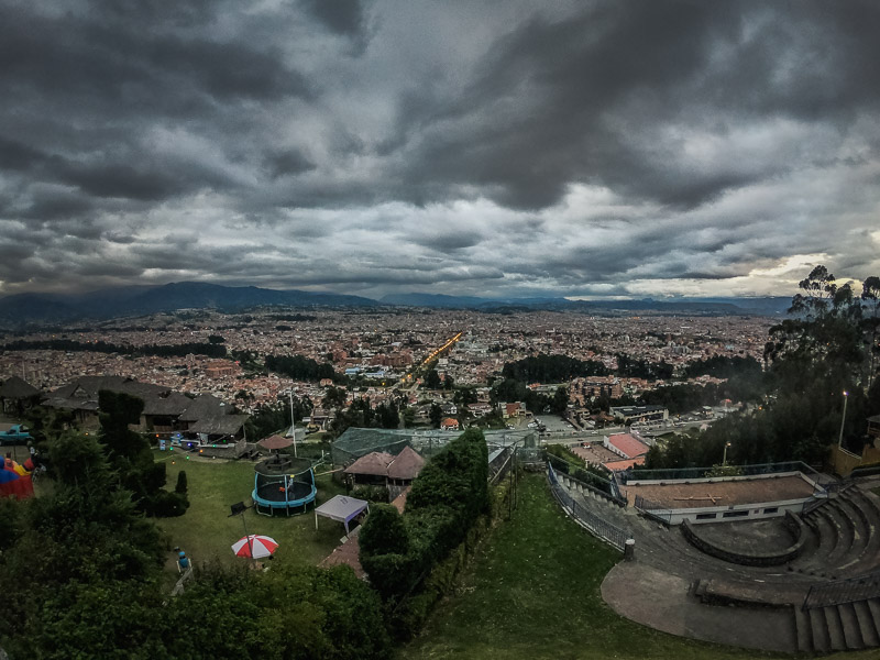 View of the city from the viewpoint