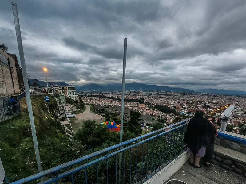 View of the city from the viewpoint