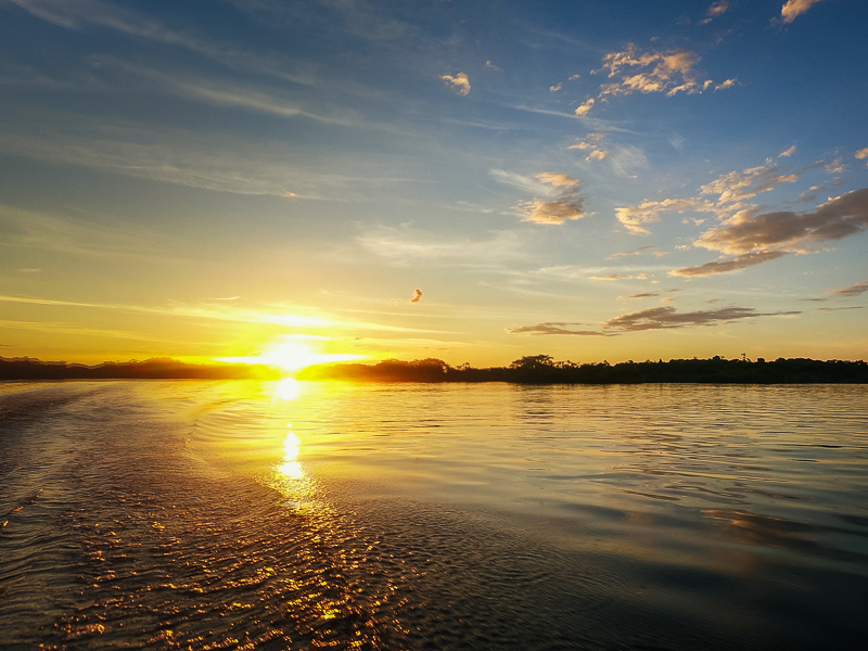 Heading to Laguna Grande for the sunset