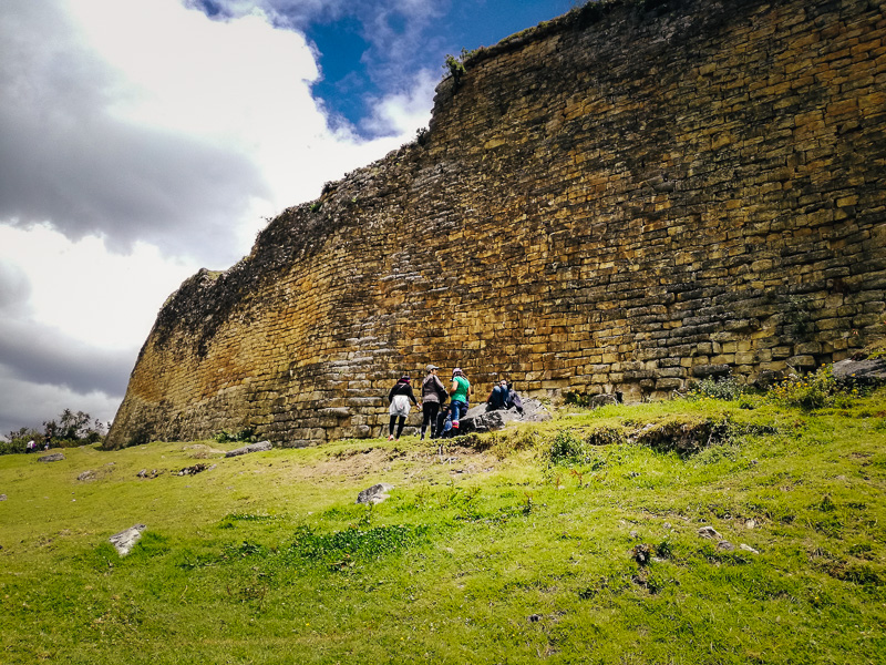 The fortified walls standing at 20 meters high