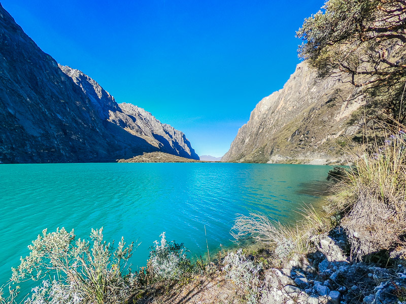 Viewpoint for Llanganuco Lake