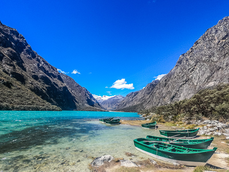 The lake from the rest stop where you can rent boats