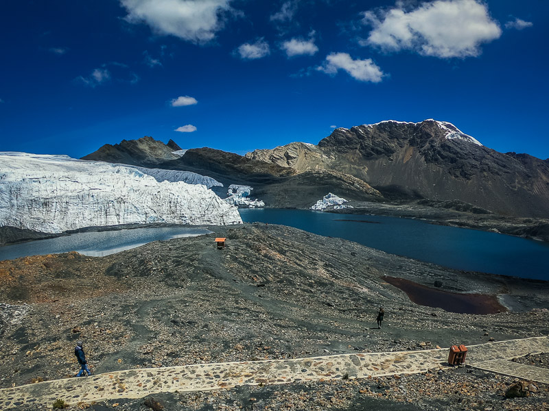 The glacier from one of the viewpoints