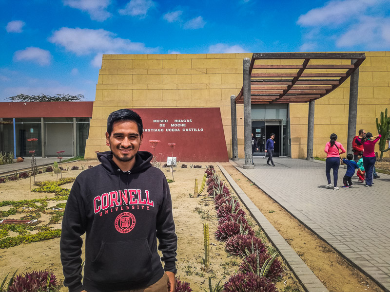 Museum and ticket office for the Huaca