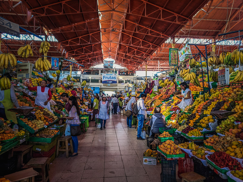 Fruit at the local market