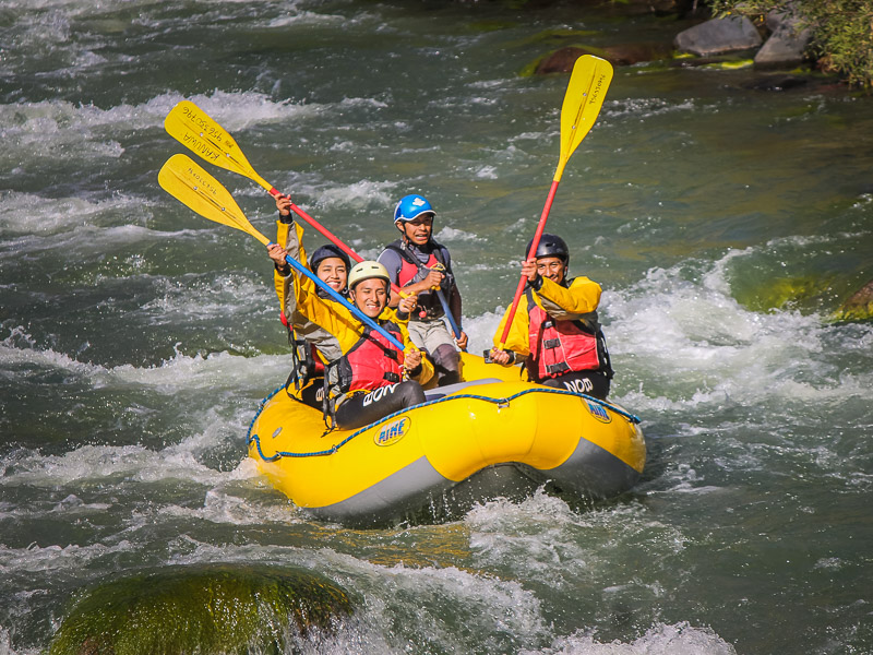 Going down the river