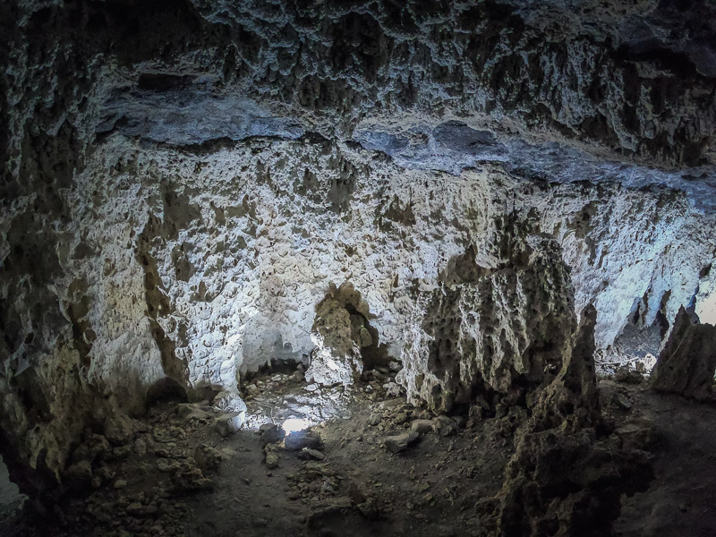 Inside the caverns in Chuvica