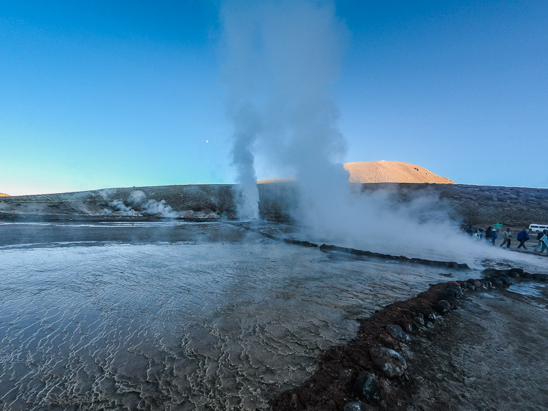 Getting closer to the geysers