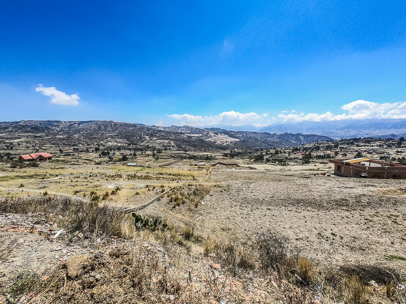 First view point of the towns and landscape