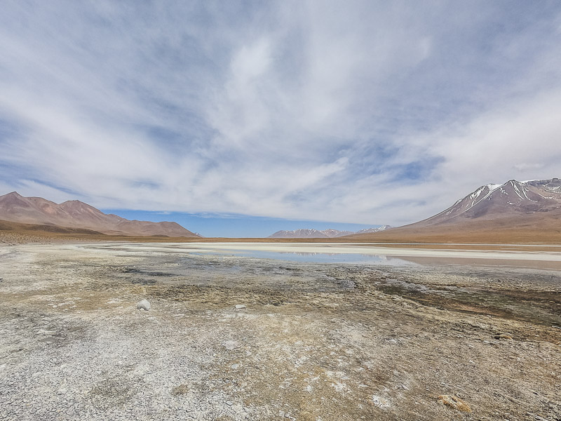 The last lake before heading to the volcano viewpoint