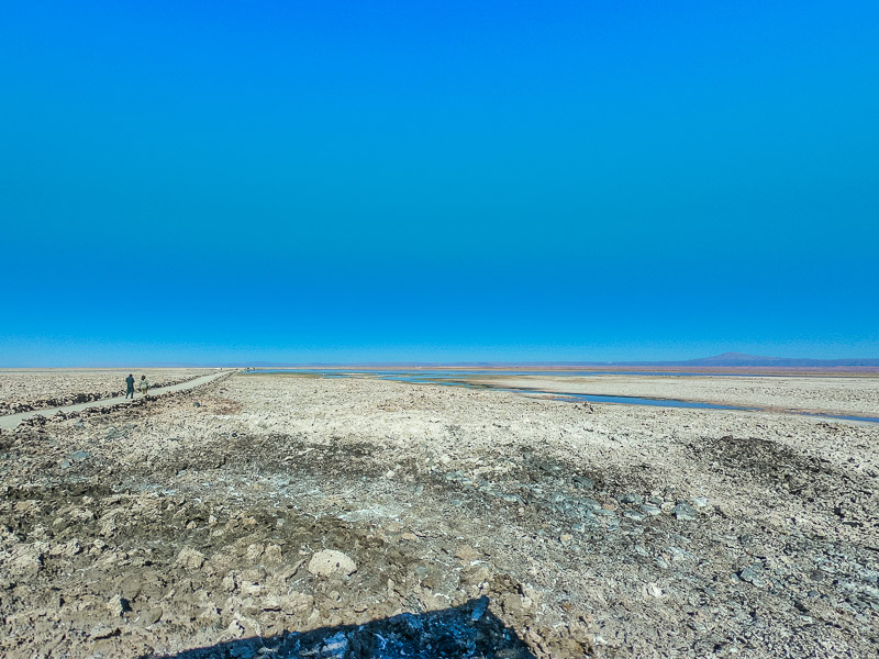 View from the rest area at the entrance