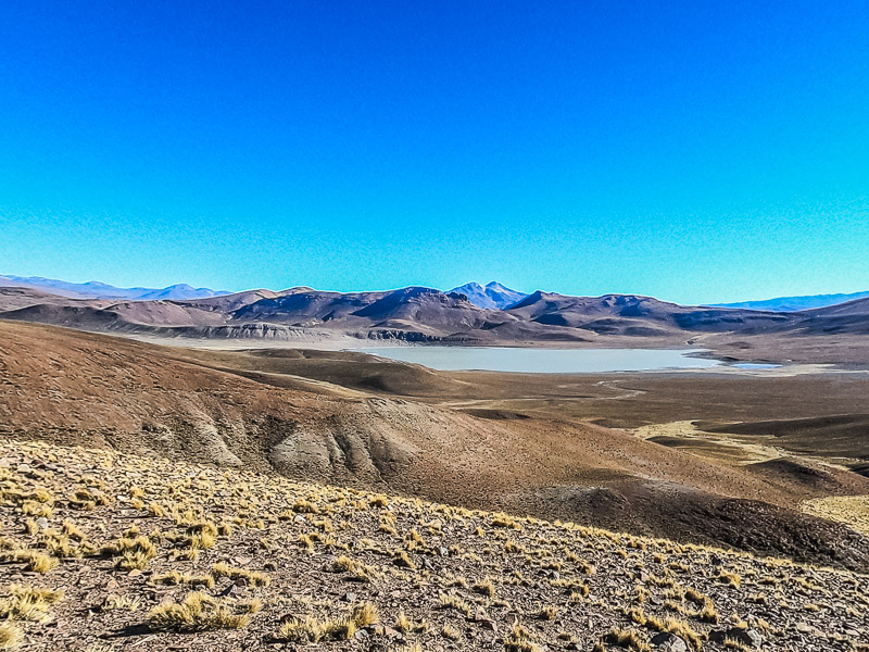 Approaching the Eduardo Avaroa Reserve