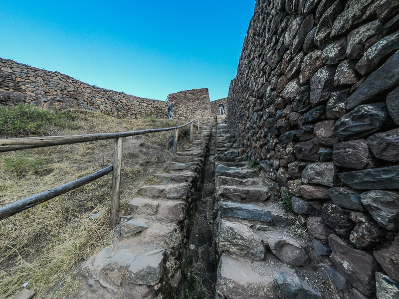 Stairway in the citadel