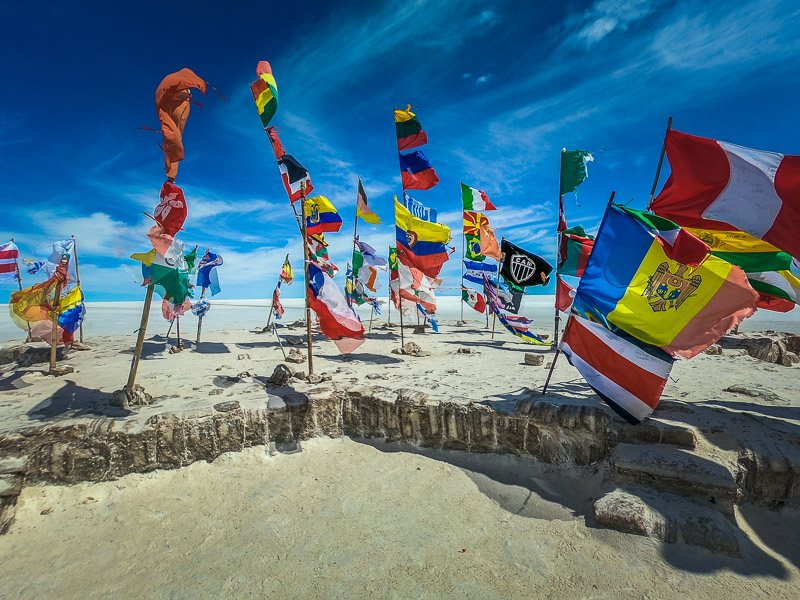 Flags from all over the world