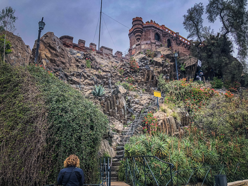 Castillo Hidalgo which serves as a viewpoint