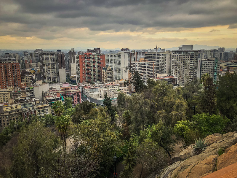 The city from the viewpoint