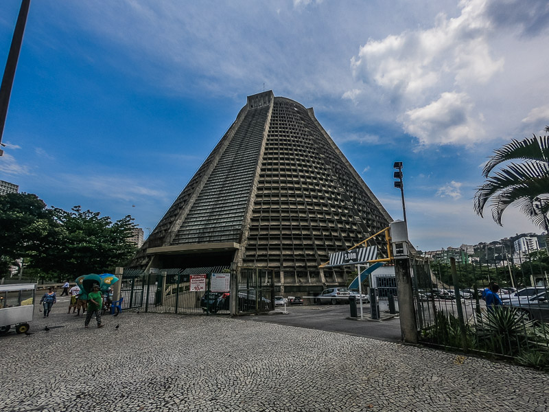 The circular pyramid shaped cathedral