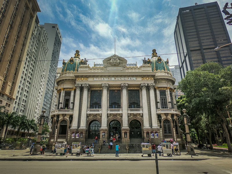 The municipal theatre in Rio