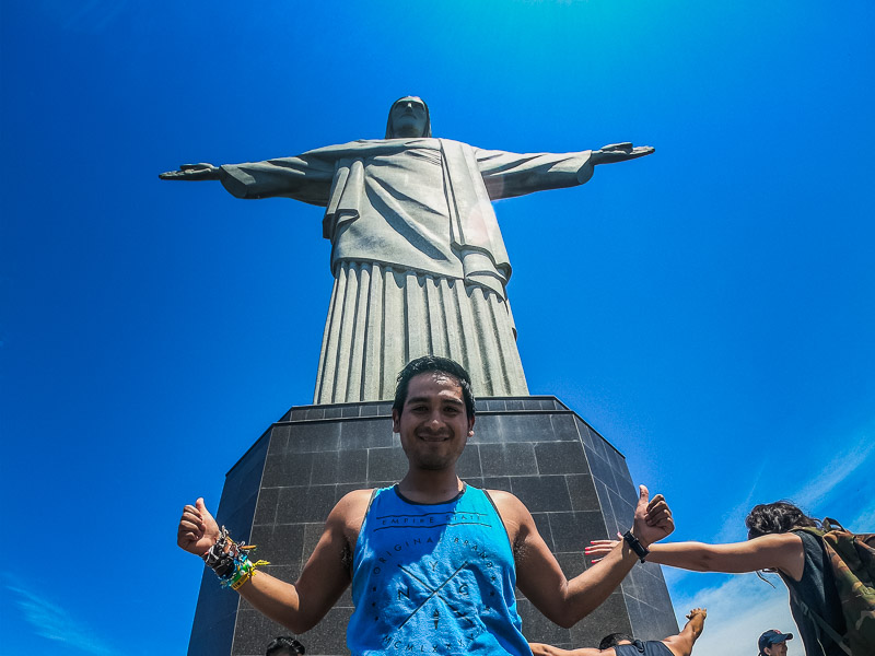 Christ the Redeemer from the main viewpoint