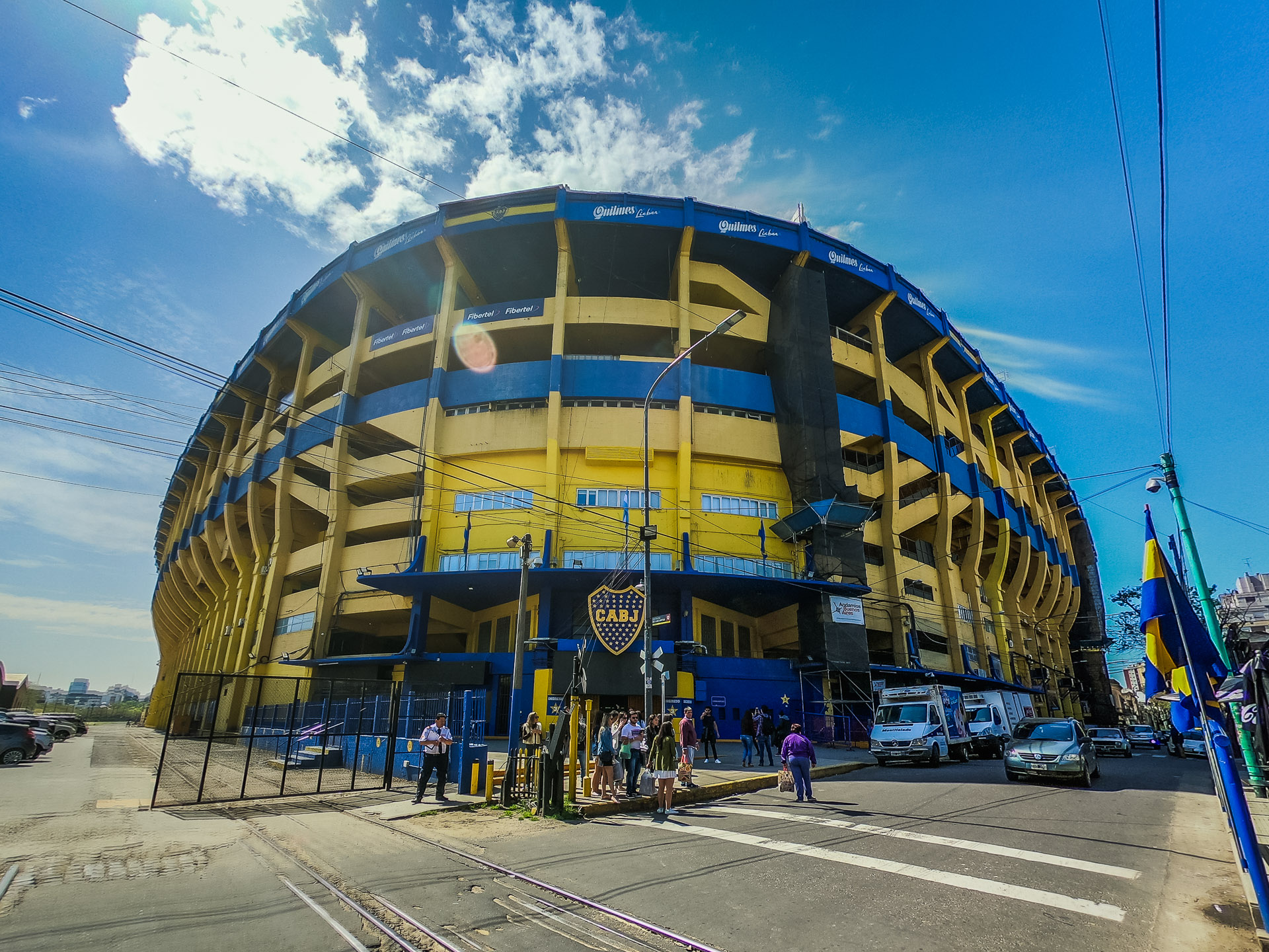 View of the Boca Juniors stadium