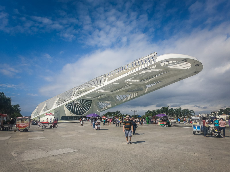 Museum of Tomorrow in Boulevard Olimpico