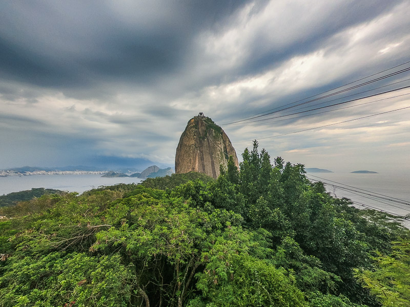 Sugarloaf mountain from the first viewpoint