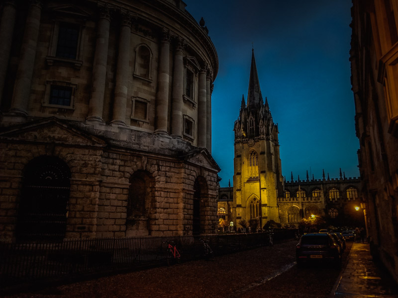 Radcliffe Camera is another library in university campus