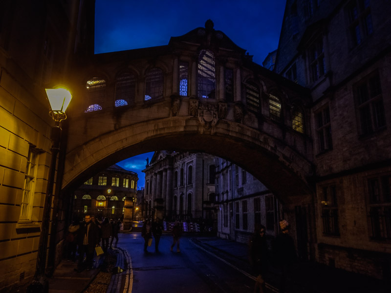 Bridge of Sighs at the university campus