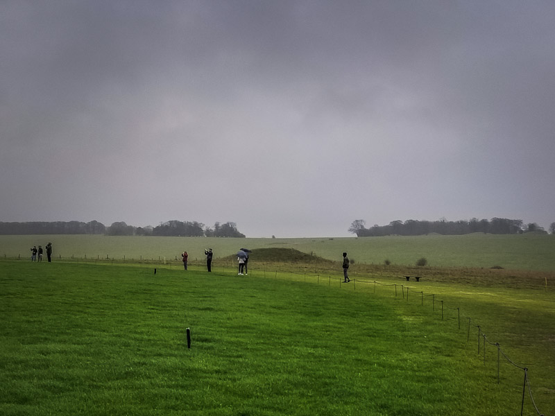 View of the landscape and other prehistoric mounds in the area