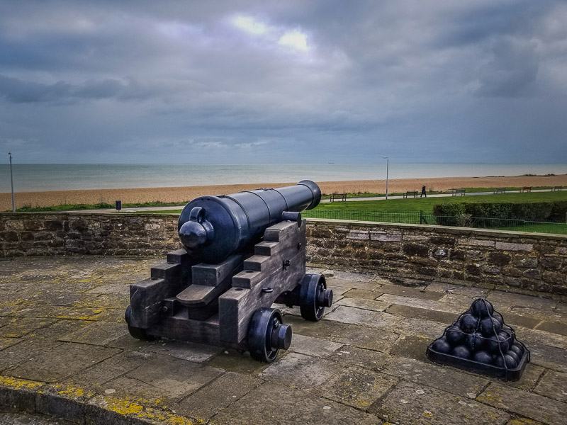 Cannon on the castle walls