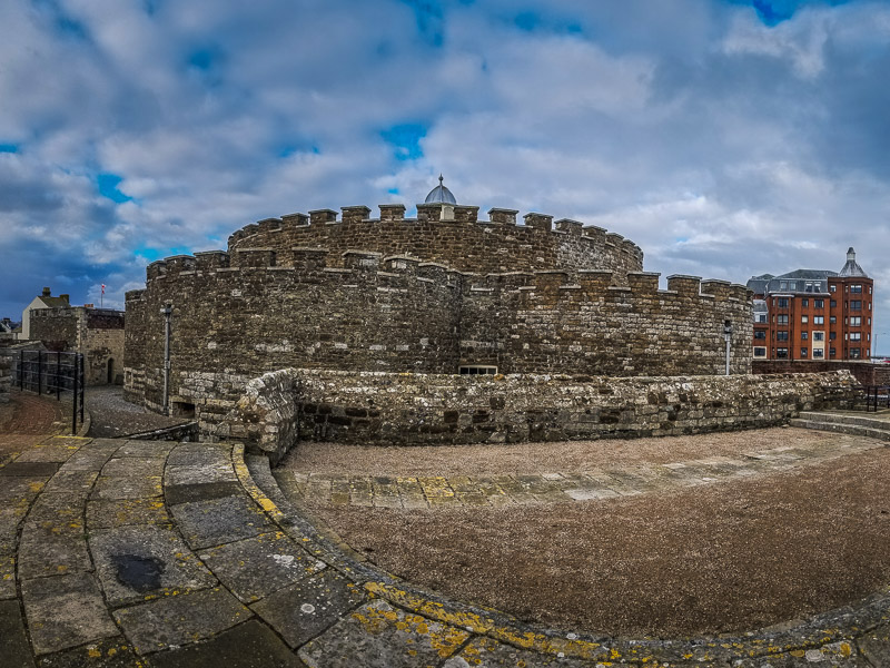 Panoramic of the castle