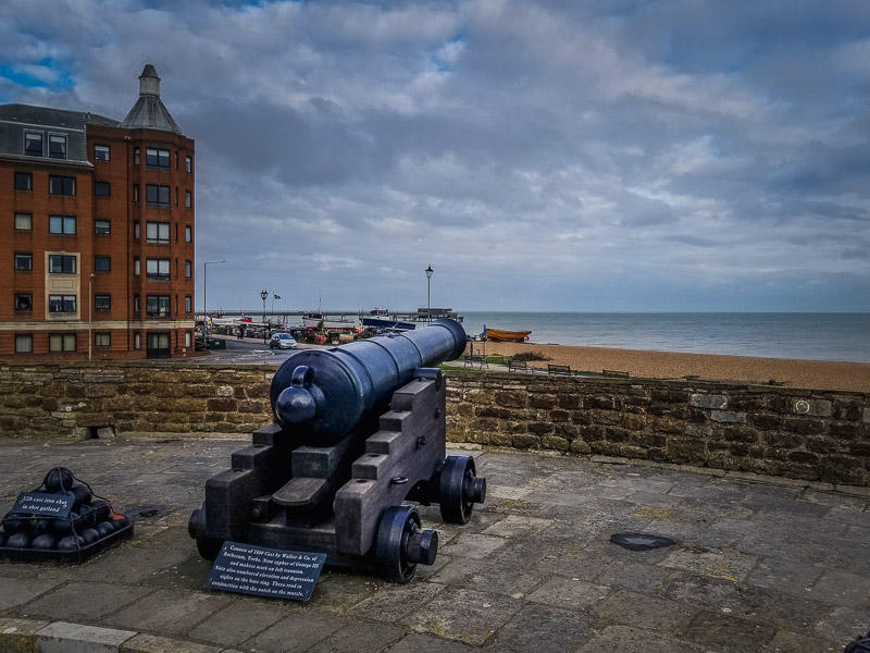 Cannon on the castle walls