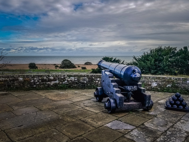 Cannon on the castle walls