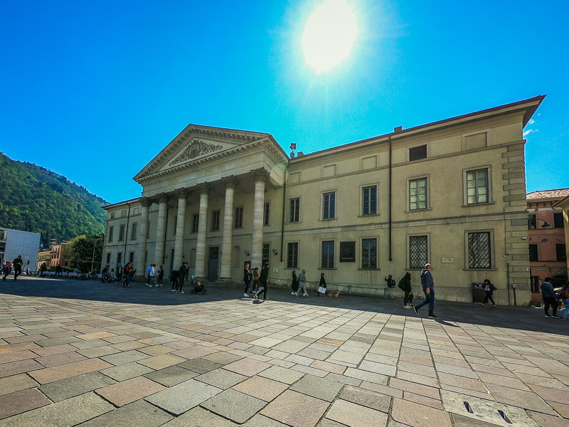 The Theatro Sociale next to the Cathedral