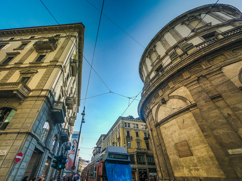 Small historic church in the Duomo area