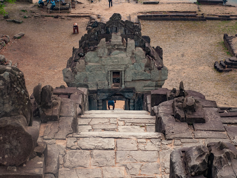 View from the top of the temple