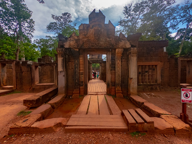 Entrance to the temple