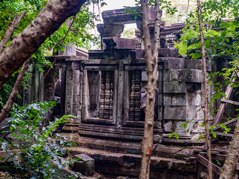 Temple walls and windows