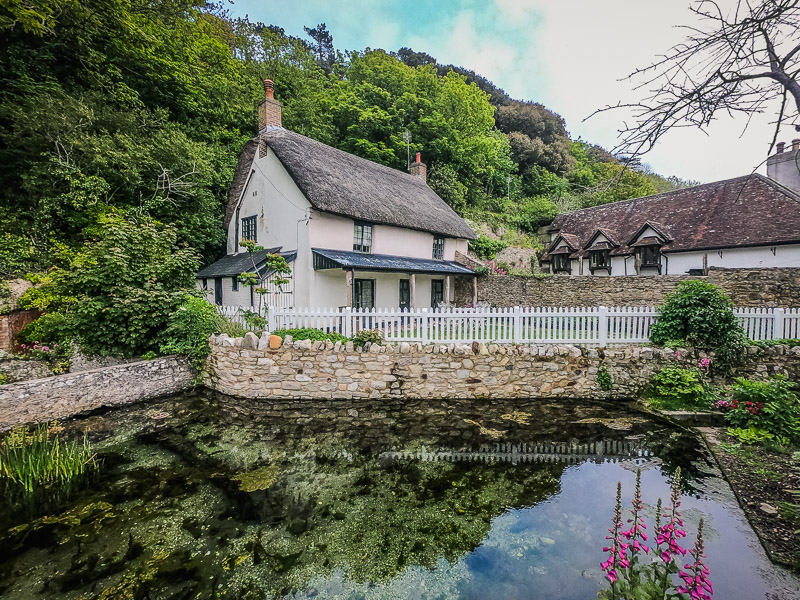 An old traditional house in the town