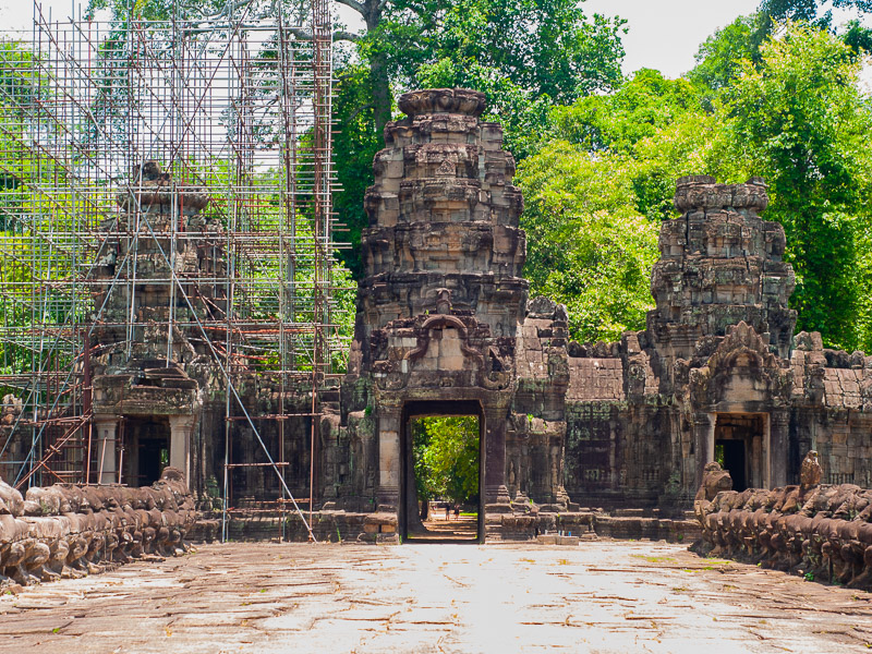 Gate to the temple