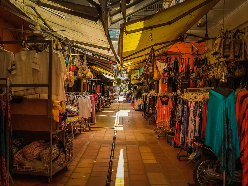 The colorful old market