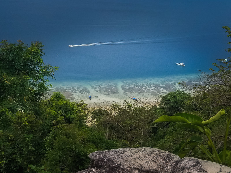 First viewpoint of Phak Nam Bay