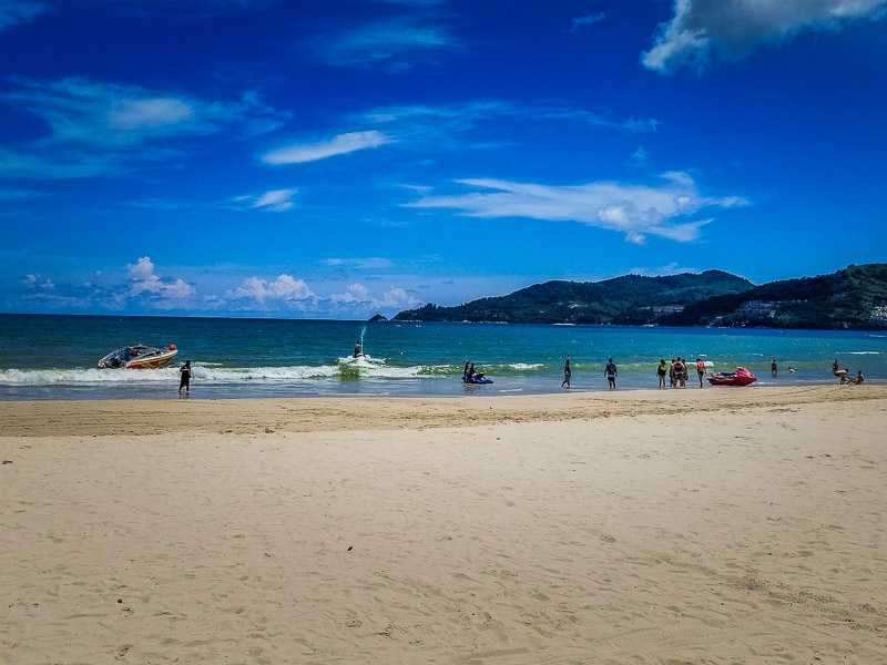 Sunny day at the beach