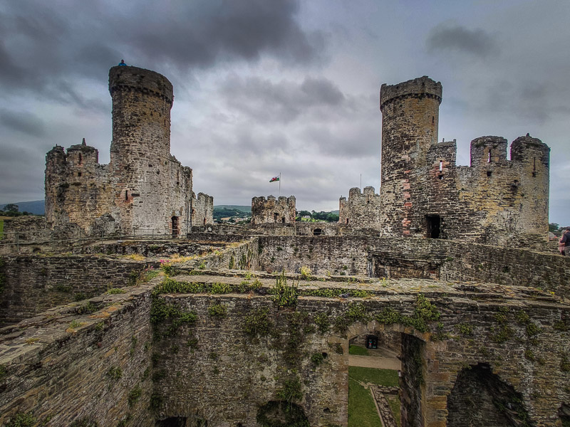 View from the castle walls