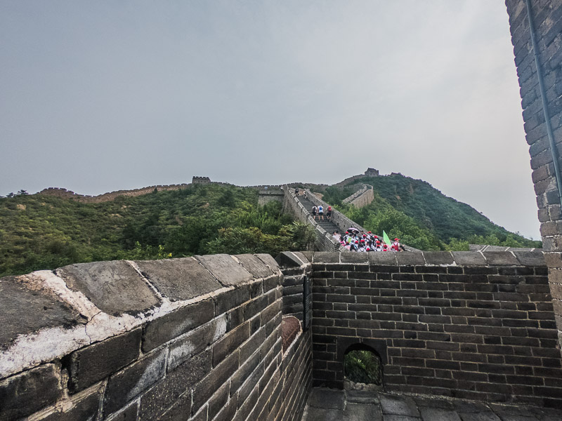 View from the first tower