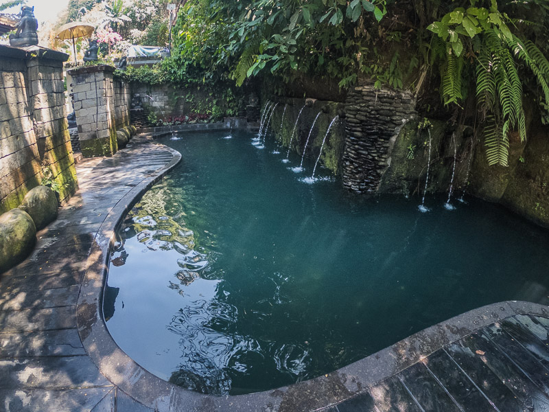 Spring water pool