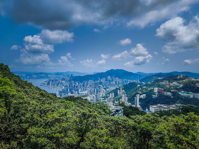 The city from the final viewpoint